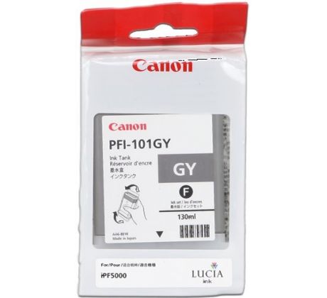 kazeta CANON PFI-101GY Grey pre iPF 5000/6000s (130 ml) (0892B001)