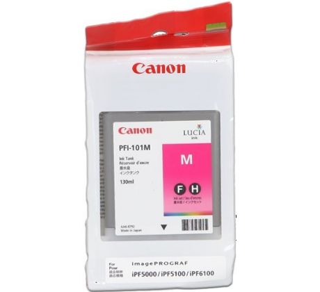 kazeta CANON PFI-101M Magenta pre iPF 5000/5100/6000s/6100 (130 ml) (0885B001)