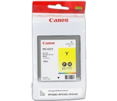 kazeta CANON PFI-101Y Yellow pre iPF 5000/5100/6000s/6100 (130 ml) (0886B001)