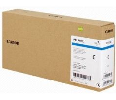 kazeta CANON PFI-706C cyan iPF 8300/8300s/8400/8400s/9400/9400s (700 ml) (6682B001)