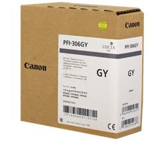 kazeta CANON PFI-306GY grey iPF 8300/8300s/8400/8400s/9400/9400s (330 ml) (6666B001)