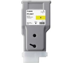 kazeta CANON PFI-206Y Yellow pre iPF 6400/6400s/6450 (300 ml) (5306B001)