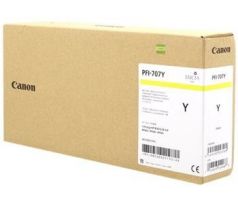 kazeta CANON PFI-707Y yellow iPF 830/840/850 (700 ml) (9824B001)