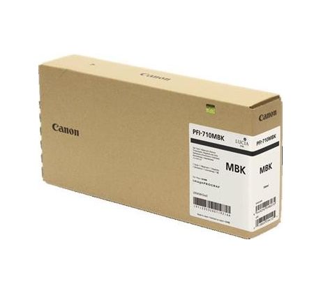kazeta CANON PFI-710MBK matte black iPF TX-2000/2100/3000/3100/4000/4100 (700 ml) (2353C001)
