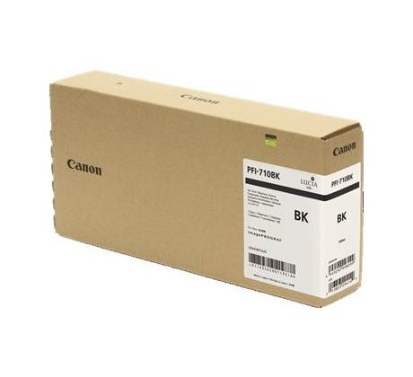 kazeta CANON PFI-710BK black iPF TX-2000/2100/3000/3100/3200/4000/4100/4200 (700 ml) (2354C001)