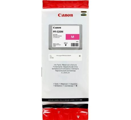 kazeta CANON PFI-320M magenta iPF TM-200/205/300/305 (300 ml) (2892C001)