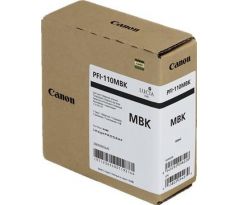kazeta CANON PFI-110MBK matte black iPF TX-2000/2100/3000/3100/3200/4000/4100/4200 (160 ml) (2363C001)