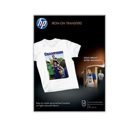 HP C6050A IRON-ON T-SHIRT TRANSFER A4/10 LISTOV (170 g) (C6050A)