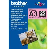 papier BROTHER BP60 matný A3/25ks (BP60MA3)