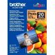 papier BROTHER BP71 foto lesklý 10x15/20ks (BP71GP20)