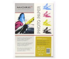 papier MORE EXCLUSIVE fotolesklý 20ks/A4 260g inkjet (M10540)