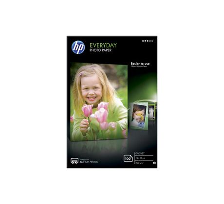 PAPIER HP CR757A Everyday Photo Pap glossy 10x15cm/100ks (200g) (CR757A)