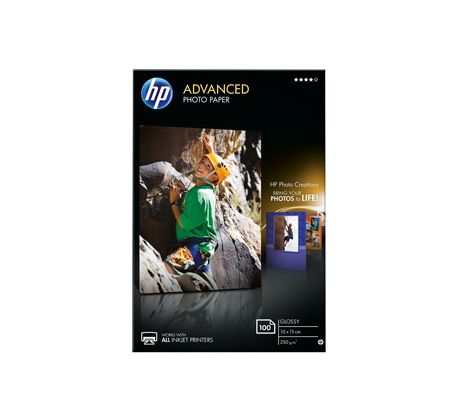 PAPIER HP Q8692A Advanced Glossy Photo,250g,10x15cm,100ks (Q8692A)
