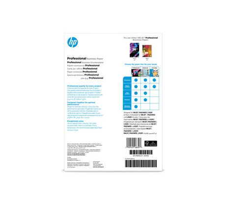 Papier HP 3VK91A Professional Business paper, obojstranný, lesklý, biely, A4, 180 g/m2, 150 ks (3VK91A)