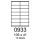 etikety RAYFILM 105x41 univerzálne biele R01000933A (100 list./A4) (R0100.0933A)