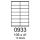 etikety RAYFILM 105x41 univerzálne biele R01000933A (100 list./A4) (R0100.0933A)
