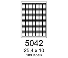 etikety RAYFILM 25,4x10 oranžové flourescentné laser R01335042F (1.000 list./A4) (R0133.5042F)