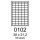 etikety RAYFILM 38x21,2 vysokolesklé biele laser R01190102A (100 list./A4) (R0119.0102A)