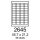 etikety RAYFILM 45,7x21,2 univerzálne biele R01002645A (100 list./A4) (R0100.2645A)