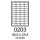 etikety RAYFILM 48,5x25,4 zelené flourescentné laser R01300203A (100 list./A4) (R0130.0203A)