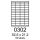 etikety RAYFILM 52,5x21,2 univerzálne biele eco R0ECO0302A (100 list./A4) (R0ECO.0302A)