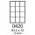 etikety RAYFILM 63,5x72 univerzálne biele R01000420A (100 list./A4) (R0100.0420A)