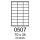 etikety RAYFILM 70x35 žlté flourescentné laser R01310507A (100 list./A4) (R0131.0507A)