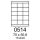 etikety RAYFILM 70x50,8 univerzálne biele R01000514A (100 list./A4) (R0100.0514A)
