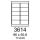 etikety RAYFILM 96x50,8 univerzálne biele R01003614A (100 list./A4) (R0100.3614A)