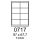 etikety RAYFILM 97x67,7 vysokolesklé biele laser R01190717A (100 list./A4) (R0119.0717A)