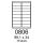 etikety RAYFILM 99,1x34 zelené flourescentné laser R01300806A (100 list./A4) (R0130.0806A)