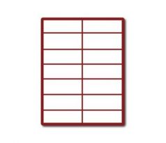 etikety Samolepiace 105x42,4 univerzálne biele 14ks/A4 (100 listov A4/bal.) (ECO-10504200)