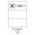 etikety Samolepiace 210x99 univerzálne biele (1000 listov A4/bal.) (ECO-210x99-1000)