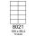 etikety RAYFILM 105x59,4 univerzálne biele R01008021A (100 list./A4) (R0100.8021A)