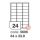 etikety RAYFILM 64x33,9 univerzálne biele R01025606A (100 list./A4) (R0100.5606A)