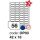 etikety RAYFILM 42x18 univerzálne biele R0100OP03F (1.000 list./A4) (R0100.OP03F)