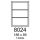 etikety RAYFILM 188x89 polyesterové lesklé biele laser R05048024A (100 list./A4) (R0504.8024A)