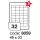 etikety RAYFILM 49x33 univerzálne biele R01008059A (100 list./A4) (R0100.8059A)
