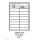 etikety samolepiace 100x28 univerzálne biele 20ks/A4 (100 listov A4/bal.) (ECO-10002800)
