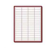 etikety Samolepiace 48,5x16,9 univerzálne biele 68ks/A4 (1000 listov A4/bal.) (ECO-04801668F)