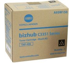 toner MINOLTA TNP49K black Bizhub C3351/C3851 (A95W150)