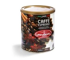 Káva UNIVERSAL Espresso mletá 250g plechovka (18)