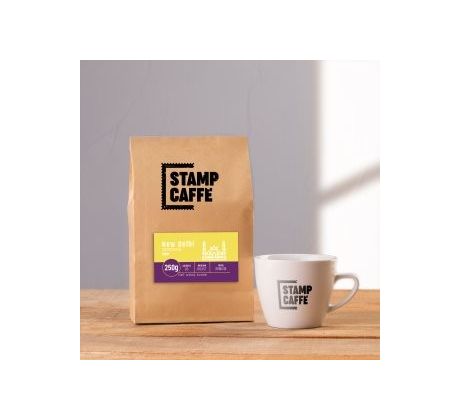 Káva Stamp Caffé - New Delhi; Odrodová káva - India zrnková 1kg (SC-NEWDELHI-1)