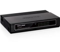 TP-LINK TL-SF1016D 16-port 10/100M mini Desktop Switch, 16x 10/100M RJ45 ports, Plastic case (TL-SF1016D)