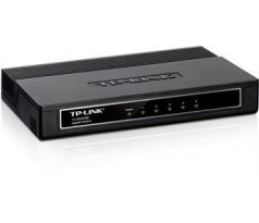 Mini Desktop Gigabit Switch TP-LINK TL-SG1005D 5-port 10/100/10000M, 5x 10/100/1000M RJ45 ports, Plastic case (TL-SG1005D)