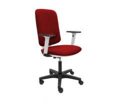 Kancelárska stolička EVA červená (Bombay 33) + podrúčky P65