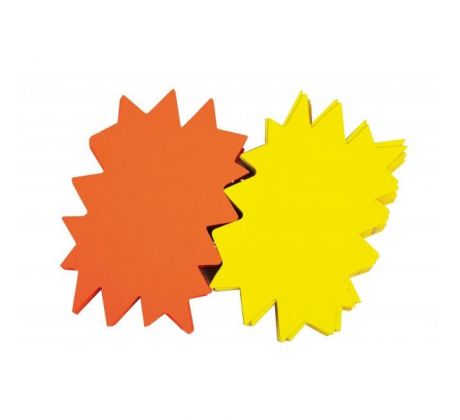 Popisovateľný farebný kartón ježko 12x16cm APLI mix žltá-oranžová