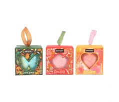 Sence Bath Bomb 150g MIX 3 druhy Butterfly green + Flower pink + Heart Orange