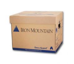 Archivačná krabica Iron Mountain hnedá s vekom 35x25x31 cm nosnosť 15 kg (1 ks)