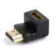 HDMI right angle adapter, 90° downwards (A-HDMI90-FML)